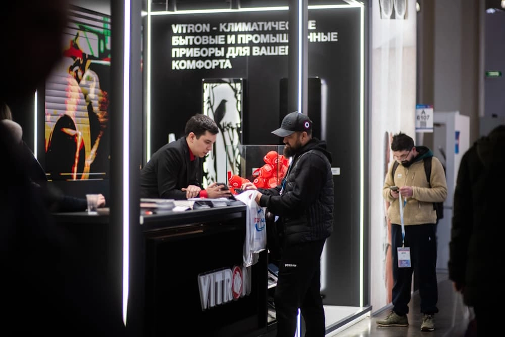 Vitron Aquaflame на выставке в Москве