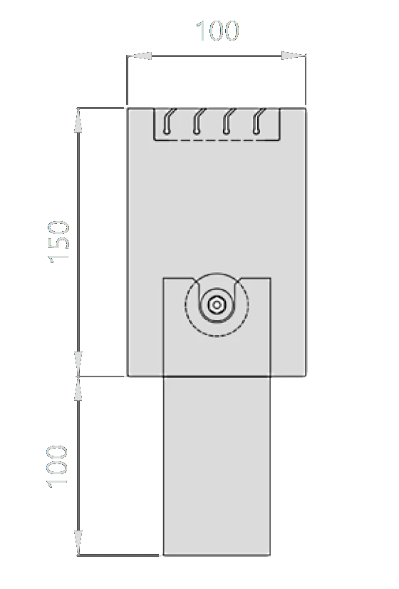 Конвектор напольный электрический поперечный разрез