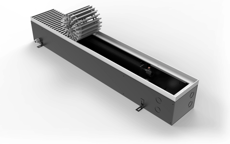 Водяной отопительный конвектор с вентилятором ВКВ.140.160.2ТВ .